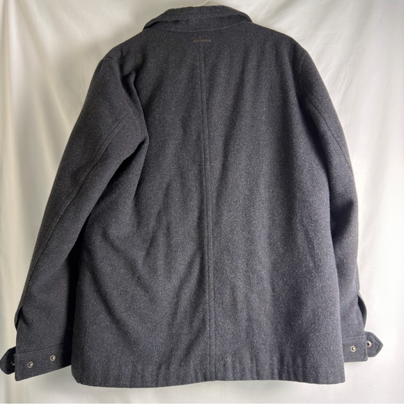 Michael Kors Gray Grey/Charcoal Thick Insulated Wool Blend Jacket Mens Medium - Picture 3 of 9